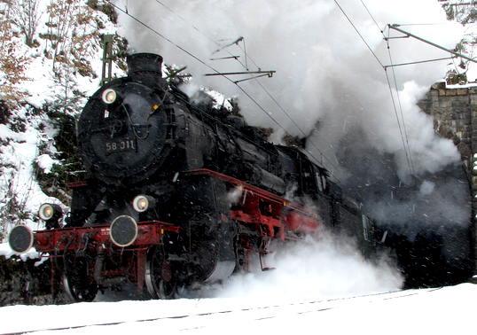 58311 auf der Schwarzwaldbahn