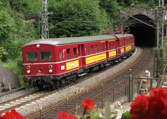 Tunnelfahrten 2010 mit ET 65 der SVG