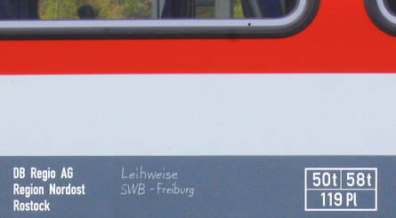 Leih-Doppelstockwagen f&uuml;r die Schwarzwaldbahn