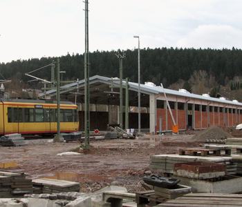 neue Wartungshalle der AVG in Freudenstadt