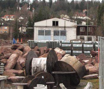 Reste des alten BW Freudenstadt Hbf